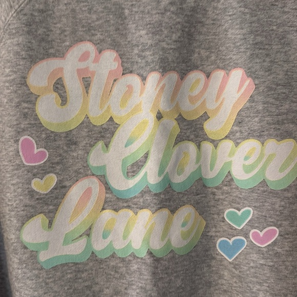 Stoney Clover Lane 💜💓 Sweatshirt (from Target)🎯 - Picture 2 of 6